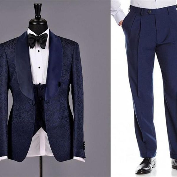 men's suits & blazers groom tuxedos shawl lapel men custom made navy blue wedding 3 pieces ( jacket+pants+vest+tie ) e90, White;black
men's suits & blazers groom tuxedos shawl lapel men custom made navy blue wedding 3 pieces ( jacket+pants+vest+tie ) e90, White;black
