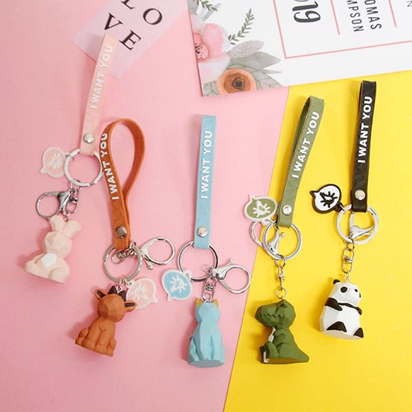 lovely panda dinosaur and kitten animal 4 style key chain ring pendant friend gift keychain, Silver
lovely panda dinosaur and kitten animal 4 style key chain ring pendant friend gift keychain, Silver