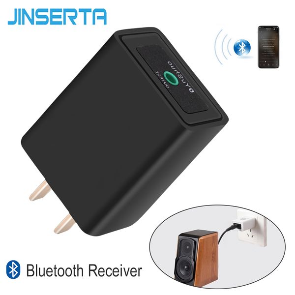 jinserta bluetooth receiver v4.2 audio adapter 3.5mm jack aux audio receiver 110v to 240v plug ac charger for tv pc car
jinserta bluetooth receiver v4.2 audio adapter 3.5mm jack aux audio receiver 110v to 240v plug ac charger for tv pc car