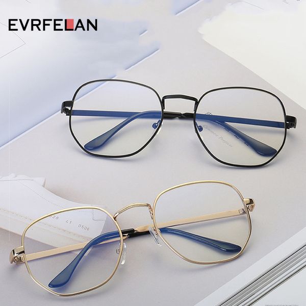 evrfelan vintage retro round metal glasses frame women men anti blue light blocking eyeglasses frame clear lens eyewear, White;black
evrfelan vintage retro round metal glasses frame women men anti blue light blocking eyeglasses frame clear lens eyewear, White;black