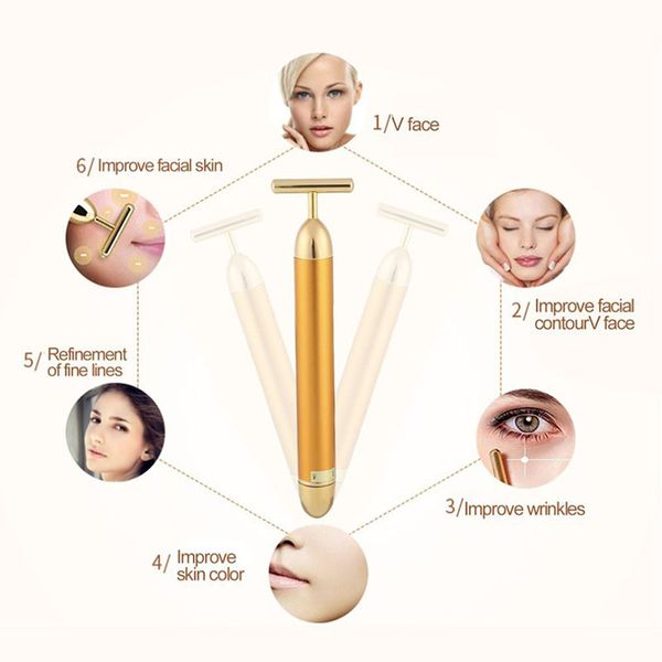 slimming face roller 24k gold colour vibration facial beauty roller massager stick lift skin tightening wrinkle bar
slimming face roller 24k gold colour vibration facial beauty roller massager stick lift skin tightening wrinkle bar