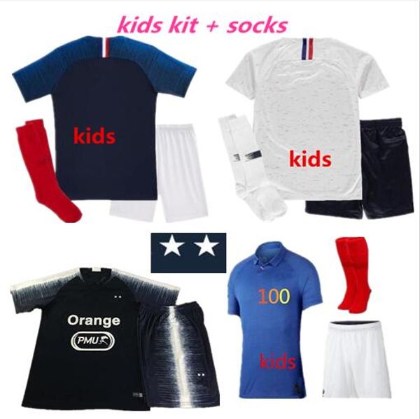 New 2019 two tar 2 griezmann mbappe kid france occer jer ey 19 20 boy child centenary pogba long leeve football hirt maillot de foot
New 2019 two tar 2 griezmann mbappe kid france occer jer ey 19 20 boy child centenary pogba long leeve football hirt maillot de foot