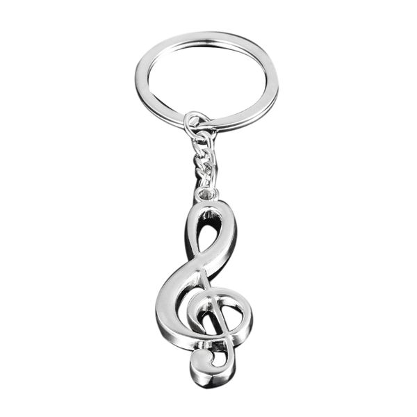 10 pcs cartoon music note treble clef keyring keychain pendant gift key chain, Silver
10 pcs cartoon music note treble clef keyring keychain pendant gift key chain, Silver