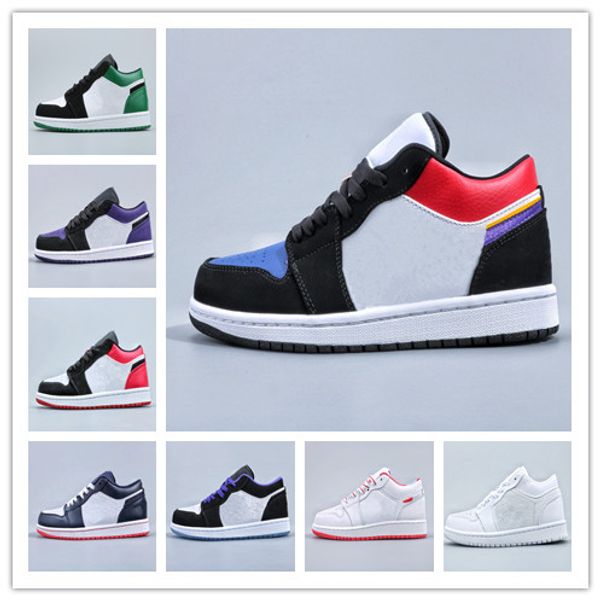 wholesale 2019 new green purple white black toe i 1s low men women basketball shoes outdoor trainers size 5.5-13
wholesale 2019 new green purple white black toe i 1s low men women basketball shoes outdoor trainers size 5.5-13