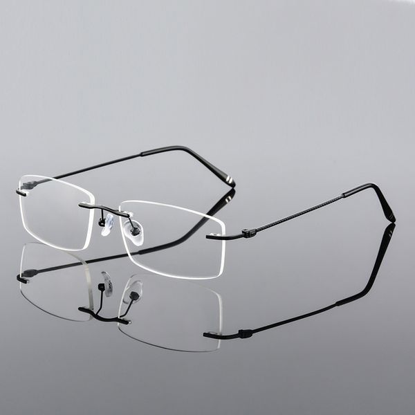 ultralight optical glasses frame business eyewear men clear eyeglasses myopia spectacles anti blue light frameless trimming lens, Black
ultralight optical glasses frame business eyewear men clear eyeglasses myopia spectacles anti blue light frameless trimming lens, Black