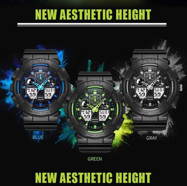 smael марка часы мужчины спорт led цифровой мужской clockwristwath мужские часы лучший бренд класса люкс relogios masculino montre homme ws1, Slivery;brown
smael марка часы мужчины спорт led цифровой мужской clockwristwath мужские часы лучший бренд класса люкс relogios masculino montre homme ws1, Slivery;brown