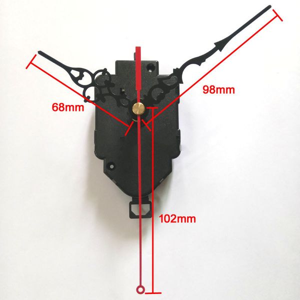 new design 10 set real 12888 swing movement quartz clock movement for clock mechanism repair diy clock accessories 16 .5mm shaft
new design 10 set real 12888 swing movement quartz clock movement for clock mechanism repair diy clock accessories 16 .5mm shaft