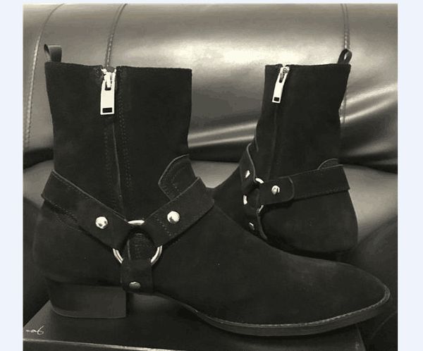 suede genuine leather harry wyatt charm boots new list wedge slp fashion men classic black ankle strap denim persional boots
suede genuine leather harry wyatt charm boots new list wedge slp fashion men classic black ankle strap denim persional boots