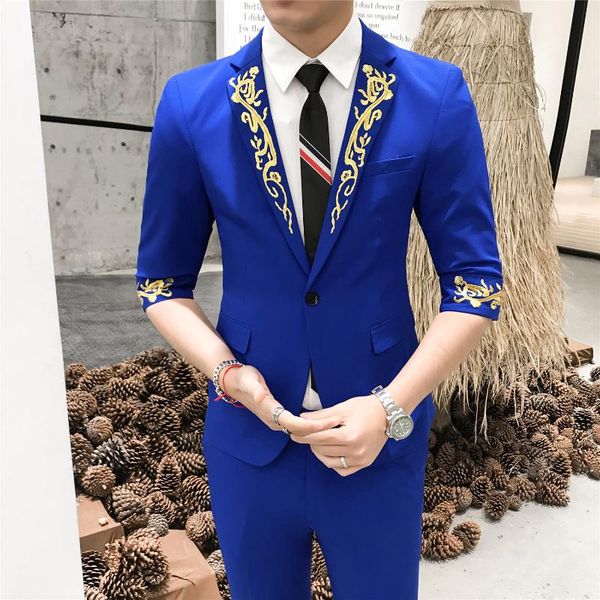 summer casual с коротким рукавом мужские костюмы комплекты two-piece 2019 one button groom костюма мода качество мужчины тонкий tuxedo, White;black
summer casual с коротким рукавом мужские костюмы комплекты two-piece 2019 one button groom костюма мода качество мужчины тонкий tuxedo, White;black
