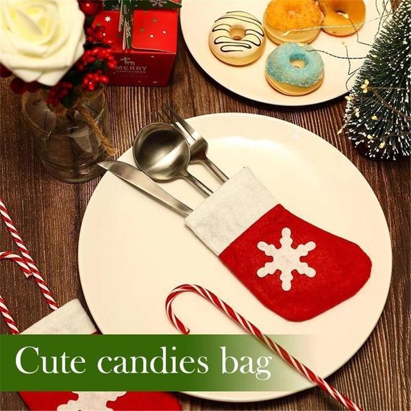 8pcs mini christmas stockings knife spoon fork bag multifunctional xmas home decor bag table dinner decor tableware cover &xs
8pcs mini christmas stockings knife spoon fork bag multifunctional xmas home decor bag table dinner decor tableware cover &xs