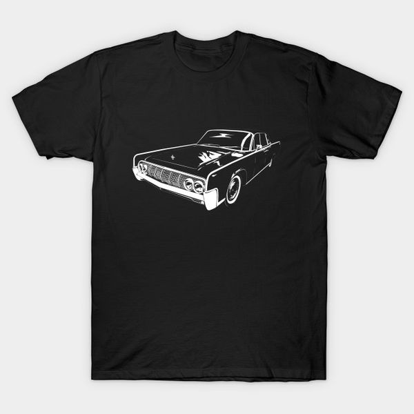 men's t-shirts men t-shirt 1964 lincoln tshirt women t shirt, White;black