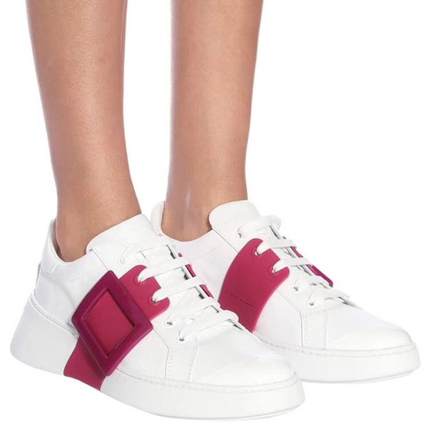 mens womens designers square buckle shoes beautiful platform casual sneakers designers sneake leather solid colors casual shoes, Black
mens womens designers square buckle shoes beautiful platform casual sneakers designers sneake leather solid colors casual shoes, Black