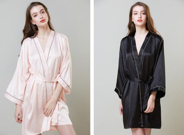 sleepwear summer dress beauty bride's kimono sleepwear morning dress silk pajamas nightdress robe thin ladies broken silel
sleepwear summer dress beauty bride's kimono sleepwear morning dress silk pajamas nightdress robe thin ladies broken silel