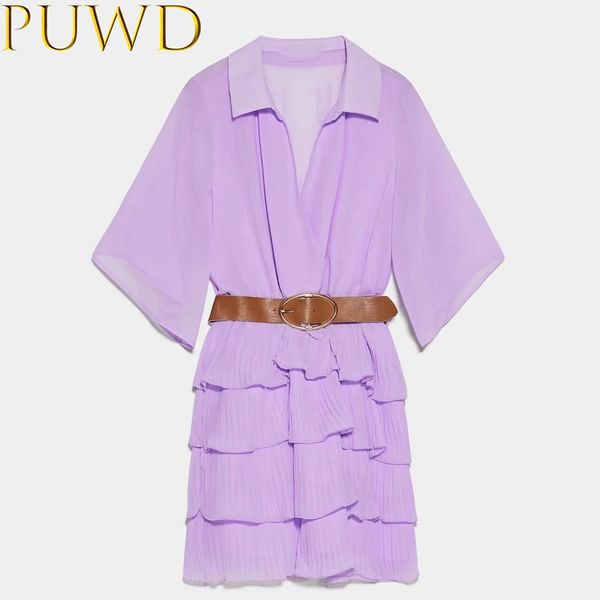 casual dresses elegant women cascading ruffles dress 2021 summer fashion ladies purple solid v neck female with belt girls chic, Black;gray
casual dresses elegant women cascading ruffles dress 2021 summer fashion ladies purple solid v neck female with belt girls chic, Black;gray