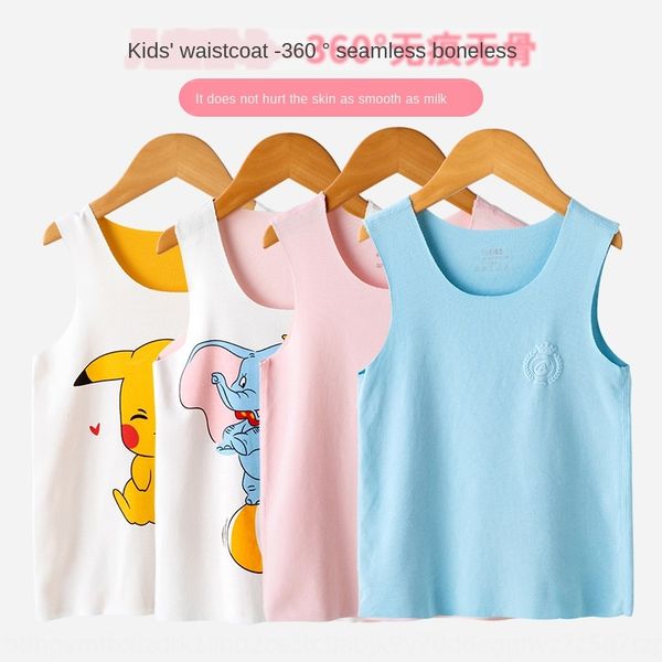 children's male and vest female children's cartoon modal traceless ice pure color boneless vest baby's middle and large child, Blue
children's male and vest female children's cartoon modal traceless ice pure color boneless vest baby's middle and large child, Blue