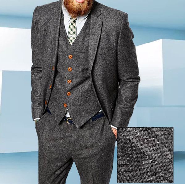 custom made tweed wool brown herringbone men suit british style modern blazer 3 pieces skinny men suits (jacket+pants+vest) 2020, White;black
custom made tweed wool brown herringbone men suit british style modern blazer 3 pieces skinny men suits (jacket+pants+vest) 2020, White;black