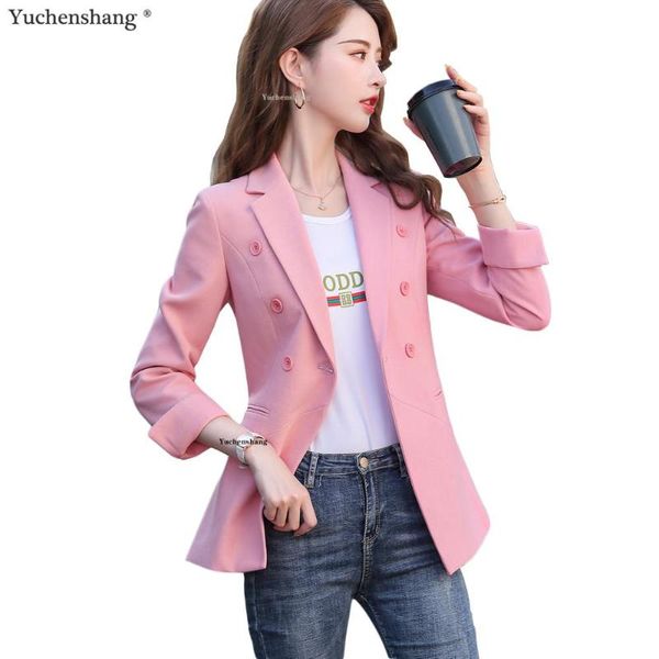 women yellow pink green single breasted blazer 2020 full sleeve autumn winter outwear casual coat jackets s-5xl, White;black
women yellow pink green single breasted blazer 2020 full sleeve autumn winter outwear casual coat jackets s-5xl, White;black