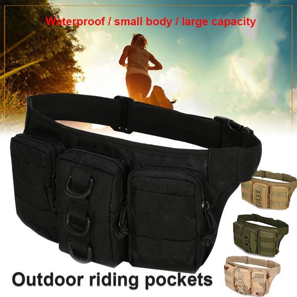 outdoor bags practical 4 color polyester fiber lightweight outdoors riding pockets tactical triple pocket camping sports
outdoor bags practical 4 color polyester fiber lightweight outdoors riding pockets tactical triple pocket camping sports