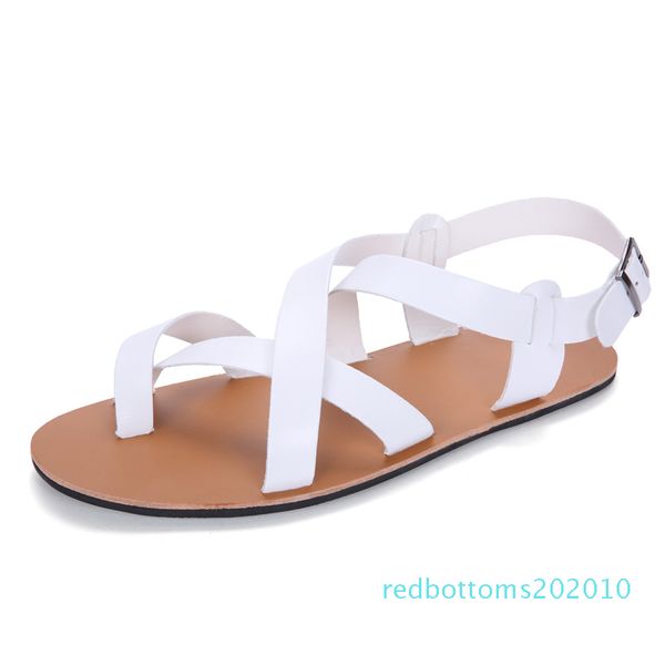 2020 summer men sandals leather vintage flat heel solid buckle beach gladiator sandals shoes breathable men flip flops rr10, Black
2020 summer men sandals leather vintage flat heel solid buckle beach gladiator sandals shoes breathable men flip flops rr10, Black
