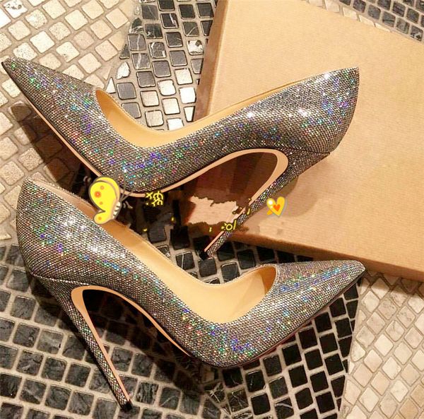 size 33 to 42 to 46 fashion women shoes glitter sequined point toe thin heels high heels pumps stilettos shoes tradingbear origin package, Black
size 33 to 42 to 46 fashion women shoes glitter sequined point toe thin heels high heels pumps stilettos shoes tradingbear origin package, Black