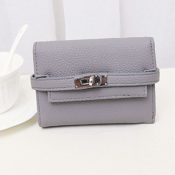 2019 new pu leather wallet european and american style short wallet sewing women's two fold wallet, Red;black
2019 new pu leather wallet european and american style short wallet sewing women's two fold wallet, Red;black
