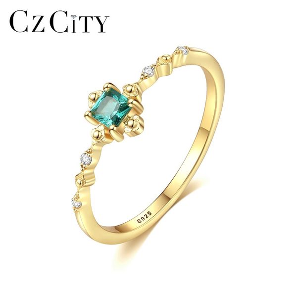 czcity fashion delicate square emerald bridal wedding ring genuine 925 silver sterling female gemstone ring brand silver jewelry, Slivery;golden
czcity fashion delicate square emerald bridal wedding ring genuine 925 silver sterling female gemstone ring brand silver jewelry, Slivery;golden