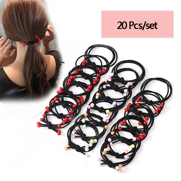 pcs/set simple women hair bands multicolor ball bow triple black hair rope girl rubber band fashion accessories, Golden;white
pcs/set simple women hair bands multicolor ball bow triple black hair rope girl rubber band fashion accessories, Golden;white