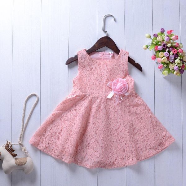 children girls sleeveless lace and flowers appliques embroidery flora print ribbons decorate kids clothes princess dress, Red;yellow
children girls sleeveless lace and flowers appliques embroidery flora print ribbons decorate kids clothes princess dress, Red;yellow
