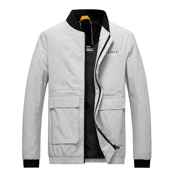 new fashion men jacket coat slim fit college pilot jackets men's stand collar comfortable jacket coat male jaqueta masculina, Black;brown
new fashion men jacket coat slim fit college pilot jackets men's stand collar comfortable jacket coat male jaqueta masculina, Black;brown
