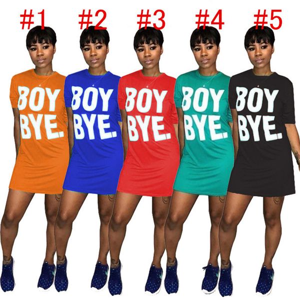 women summer skirts t-shirt mini skirts solid color boy bye letters printed short sleeve dresses night club dress d6906, Red;yellow
women summer skirts t-shirt mini skirts solid color boy bye letters printed short sleeve dresses night club dress d6906, Red;yellow