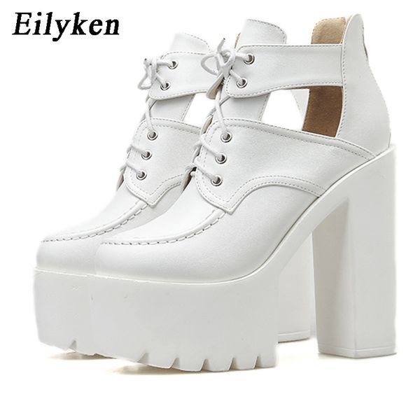eilyken fashion black boots women heel spring autumn lace-up zip soft leather platform shoes woman party ankle boots high heels
eilyken fashion black boots women heel spring autumn lace-up zip soft leather platform shoes woman party ankle boots high heels