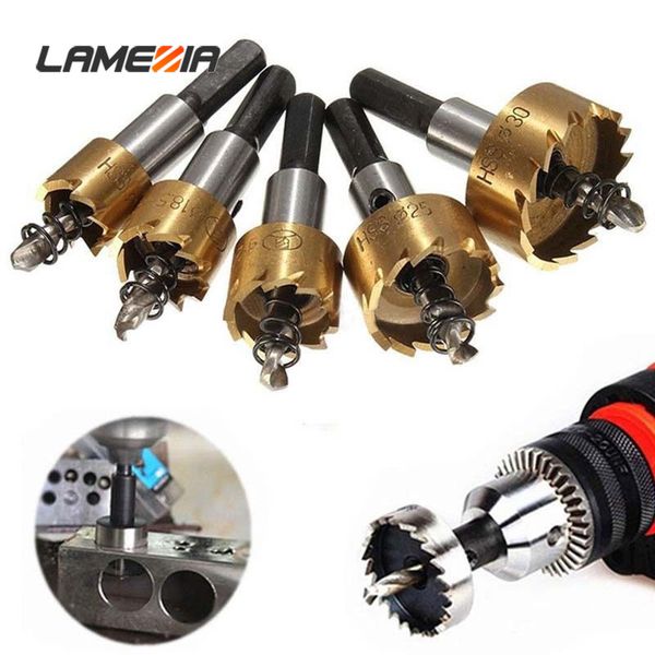 lamezia 5pcs 16-30mm hss carbide tip drill bit hole saw set metal wood drilling cut tool sheet reamer
lamezia 5pcs 16-30mm hss carbide tip drill bit hole saw set metal wood drilling cut tool sheet reamer