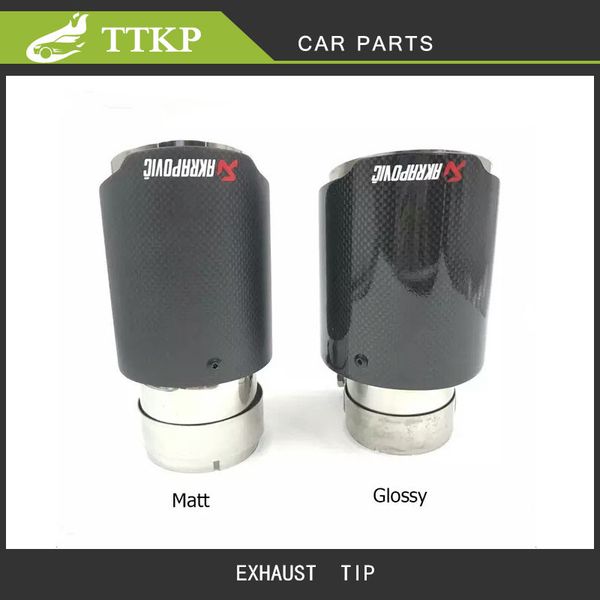 two material polished / macarbon fiber + stainless steel akrapovic exhaust pipe muffler for car modification
two material polished / macarbon fiber + stainless steel akrapovic exhaust pipe muffler for car modification