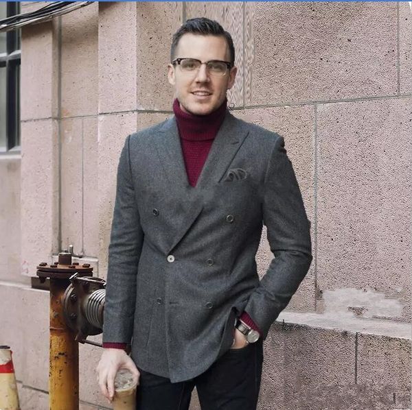 autumn winter style grey tweed groom tuxedos peak lapel double-breasted men wedding dress men 3 piece suit(jacket+pants+tie+vest) 1007, Black;gray
autumn winter style grey tweed groom tuxedos peak lapel double-breasted men wedding dress men 3 piece suit(jacket+pants+tie+vest) 1007, Black;gray