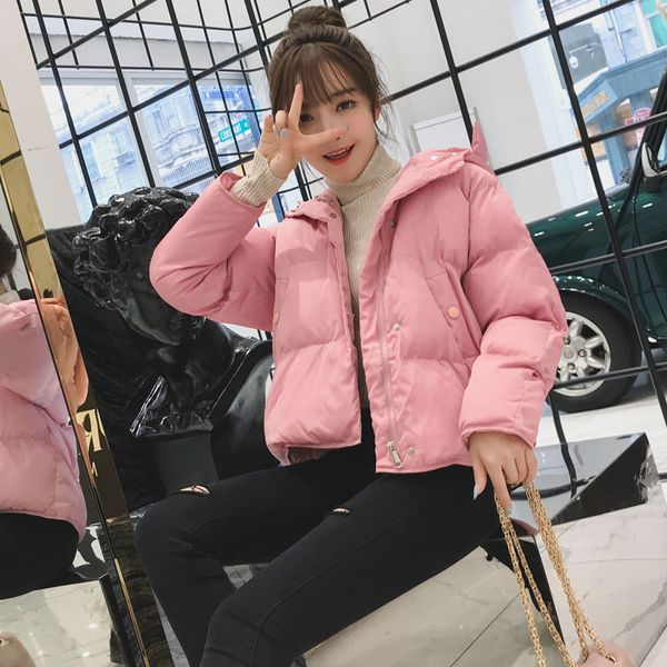 autumn and winter women's dress 2019 winter new style cotton-padded clothes loose-fit down coat student korean-style short thick, Blue;black
autumn and winter women's dress 2019 winter new style cotton-padded clothes loose-fit down coat student korean-style short thick, Blue;black