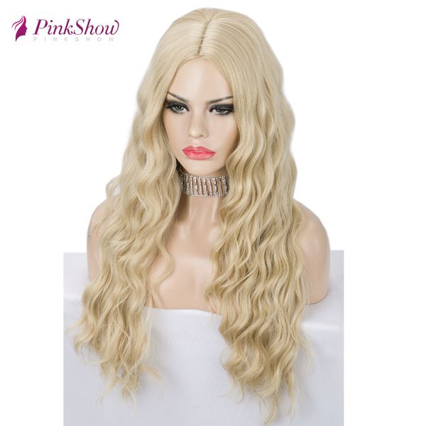 pinkshow blonde wigs for black women long synthetic wig deep wave middle part heat resistant fiber cosplay wig
pinkshow blonde wigs for black women long synthetic wig deep wave middle part heat resistant fiber cosplay wig