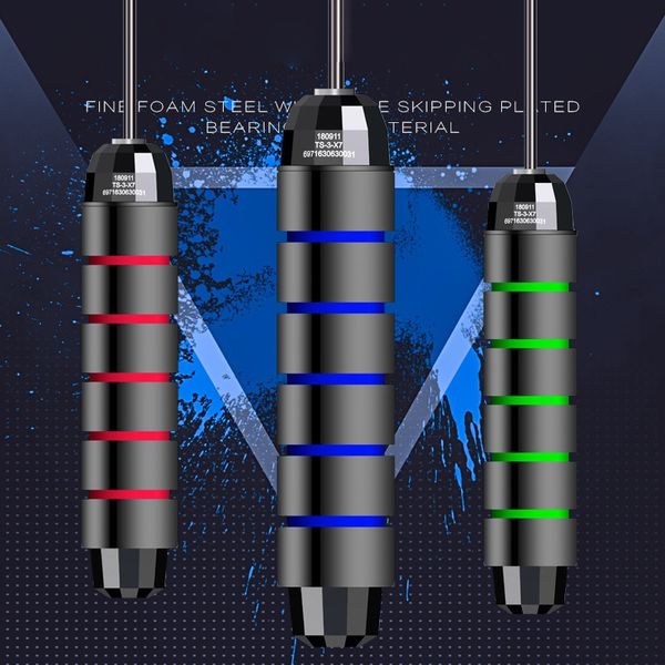 bearing steel wire jump skipping rope speed training adjustable fitness exercise jump rope thickened anti slip foam handle
bearing steel wire jump skipping rope speed training adjustable fitness exercise jump rope thickened anti slip foam handle