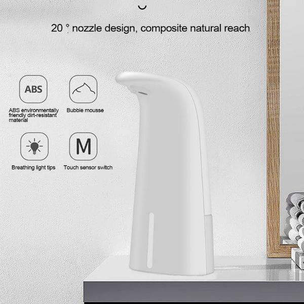 400ml waterproof foam liquid soap dispenser automatic soap dispenser sensor touchless hand washer induction pump
400ml waterproof foam liquid soap dispenser automatic soap dispenser sensor touchless hand washer induction pump