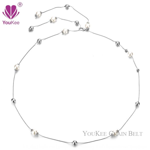 2020 women's thin dress rhinestone dress belt rhinestone pearl waist chain all-match waist tie, Black;brown
2020 women's thin dress rhinestone dress belt rhinestone pearl waist chain all-match waist tie, Black;brown