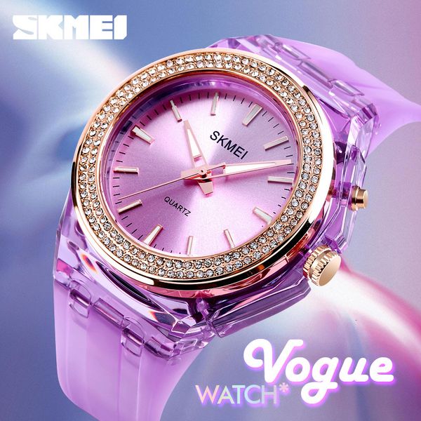 skmei fashion quartz women watches 5bar waterproof led backlight rhinestone inlaid dial transparent case strap reloj mujer 1553 fashion, Slivery;brown
skmei fashion quartz women watches 5bar waterproof led backlight rhinestone inlaid dial transparent case strap reloj mujer 1553 fashion, Slivery;brown
