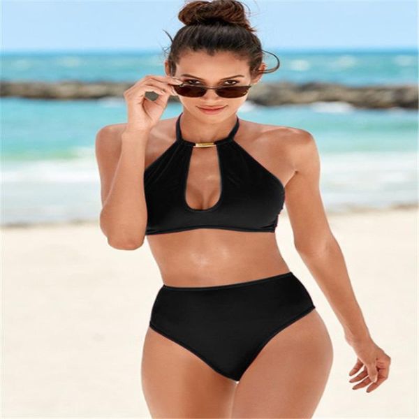 bikinis set women bikini 2021 halter neck two piece high waist swimsuit swimwear bathing suit brazilian biquini
bikinis set women bikini 2021 halter neck two piece high waist swimsuit swimwear bathing suit brazilian biquini