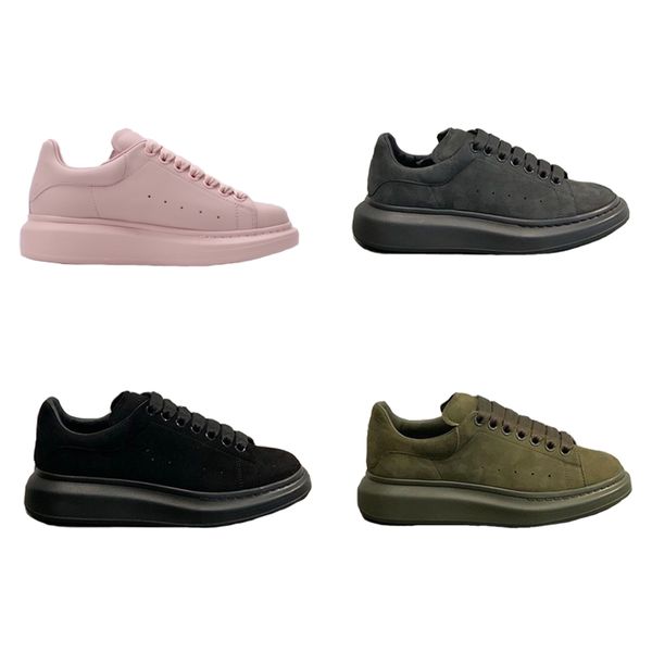 designer platform shoes leather suede trainers for women mens genuine leather luxury sneaker flat casual party wedding shoes sz 4-12, Black
designer platform shoes leather suede trainers for women mens genuine leather luxury sneaker flat casual party wedding shoes sz 4-12, Black