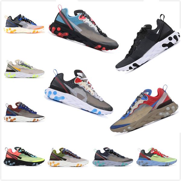 React Element 87 Undercover Running Shoes Sail Light Bone Blue Chill Solar Anthracite Black Designer Sports Sneakers With Box High Quality
React Element 87 Undercover Running Shoes Sail Light Bone Blue Chill Solar Anthracite Black Designer Sports Sneakers With Box High Quality