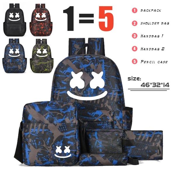 bpzmd 5pc/set dj marshmallow school bag set for teenagers boys girl student backpack luminous anti-theft backpack back to school
bpzmd 5pc/set dj marshmallow school bag set for teenagers boys girl student backpack luminous anti-theft backpack back to school