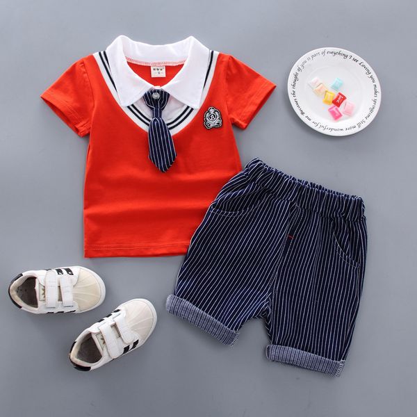 2019 baby boy clothes children boys clothing set fashion style t-shirts +shorts 2pcs tracksuit set casual kids clothes, White
2019 baby boy clothes children boys clothing set fashion style t-shirts +shorts 2pcs tracksuit set casual kids clothes, White