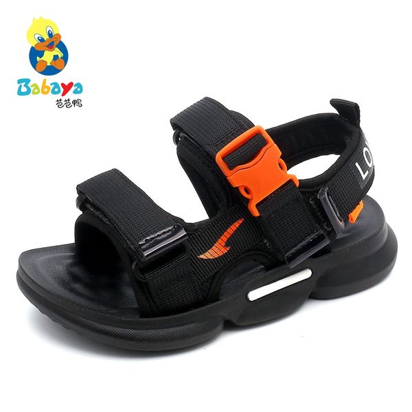 babaya brand children sports sandals non-slip boys beach shoes soft bottom 2020 new kids summer shoes, Black;red
babaya brand children sports sandals non-slip boys beach shoes soft bottom 2020 new kids summer shoes, Black;red