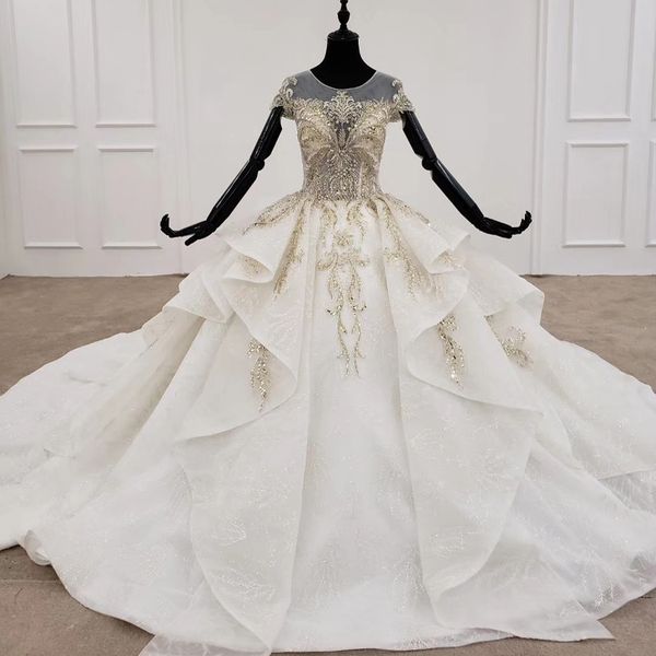 2020 luxurywedding платье boho плюс размер o-образным вырезом с коротким рукавом аппликация бисероплетение многоуровневого кружева бальное п, White
2020 luxurywedding платье boho плюс размер o-образным вырезом с коротким рукавом аппликация бисероплетение многоуровневого кружева бальное п, White