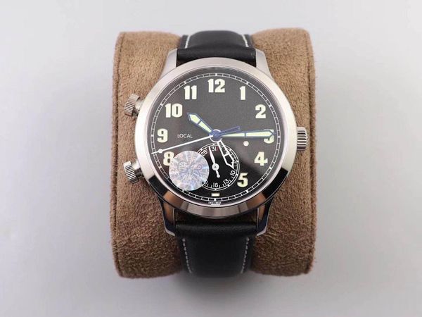 new gr the time zone feature ref.5524 calatrava aviator travel time watch series 9015 has been adapted from the original 324sc fus movement, Slivery;brown
new gr the time zone feature ref.5524 calatrava aviator travel time watch series 9015 has been adapted from the original 324sc fus movement, Slivery;brown