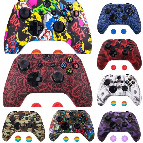 pyfol scare party soft touch front housing with faceplate case for xbox one controller shell without 3.5mm jack - xot050m
pyfol scare party soft touch front housing with faceplate case for xbox one controller shell without 3.5mm jack - xot050m