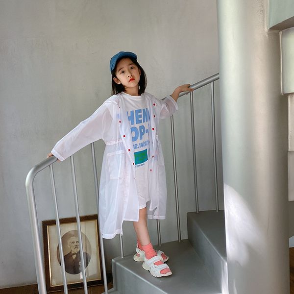 children's hoodie sunscreen shirt girls mid-length coat 2020 spring and summer new casual light jacket, Blue;gray
children's hoodie sunscreen shirt girls mid-length coat 2020 spring and summer new casual light jacket, Blue;gray